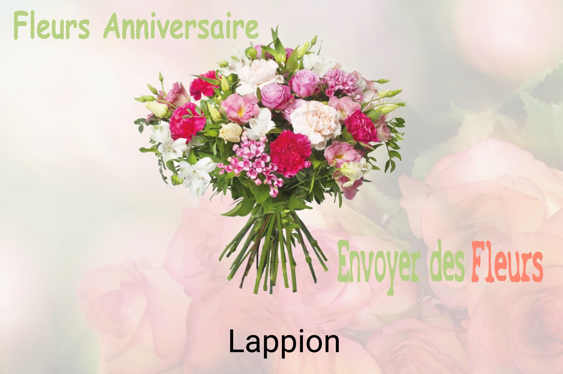 Bouquet de fleurs d’anniversaire livré à Lappion